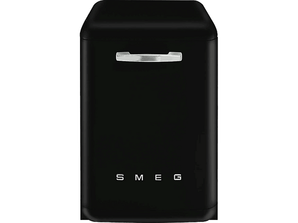Lavavajillas - Smeg LVFABBL3, 13 Servicios, 11 Programas, 59 cm Ancho, Libre Instalación, Negro