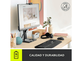 Ratón Inalámbrico - Logitech M280, 1000 ppp, USB, Pilas hasta 18 meses, Multisistema operativo, Ahorro de energía automático, Negro