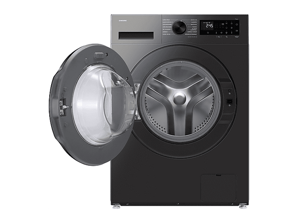 Lavadora secadora - Samsung WD90HG5U34BXEC, 9 kg de lavado, 6 kg de secado, 16 programas, Función WiFi con SmartThings™, Gris