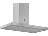 Campana decorativa - Balay 3BC097EX, 756 m³/h, Control electrónico, iluminación LED, 90 cm, Inox