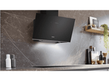 Campana decorativa - Siemens LC91KLT60, iQ700, 5 velocidades, 1007 m³/h, iQdrive Ultra silencioso, App Home Connect , 90 cm, Negro