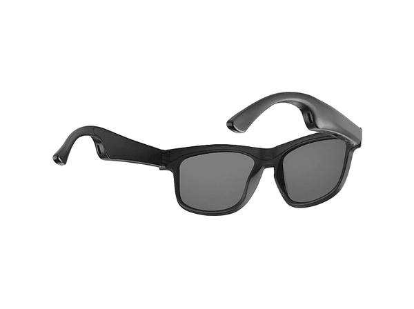 Gafas IA - CellularLine Sound Vision 2, Bluetooth, Compatible con asistente de voz, Altavoces y micrófonos integrados, Protección UV, Negro