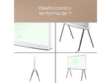 TV QLED 43 - Samsung The Serif TQ43LS01DAUXXC , UHD 4K, Quantum Processor 4K, Smart TV, DVB-T2 (H.265), Blanco