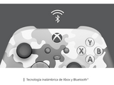 Mando Xbox - Microsoft Xbox Wireless Controller Special Edition, Para Xbox, Bluetooth, Artic Camo SE