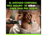 Afeitadora corporal - Gillette Labs i7 Body + Intimate, Tecnología Skinfirst, Luz LED, Wet&Dry, 3 peines, Pack con maquinilla GilletteLabs