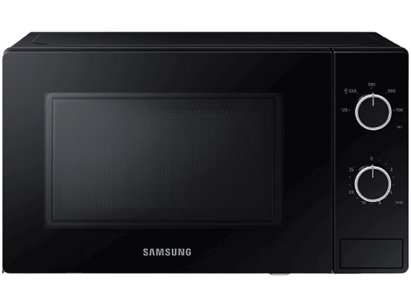 Microondas - Samsung MS20A3010AL/EC, 230 V, 5 niveles de potencia, 20 l, Negro