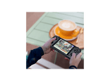 Consola retro portátil - Unico Pocket NeoGeo Black, 4 LCD IPS, 40 juegos, 2 altavoces, USB-C, Negro