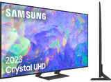 TV LED 65 - Samsung TU65CU8500KXXC, UHD 4K, Dynamic Crystal Color, Object Tracking Sound Lite, Adaptive Sound, TV Calibrada, Titan Gray