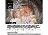 Secadora bomba de calor - Samsung DV90DG52A0AEEC, 9 kg, 14 programas, Inteligencia Artificial y SmartThings Clase A+++, Blanco