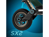 Patinete eléctrico - Cecotec Bongo Serie Z Power Mountain, 1300 W, 800 W, Autonomía 60 km, Inclinación 20%, Ruedas Off Road 10.5, SX2, Black