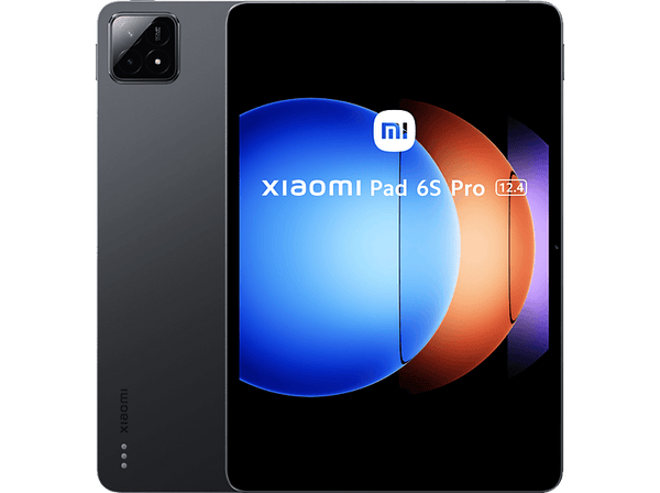 Tablet - Xiaomi Pad 6S Pro, Negro, 256 GB, 12.4" 3K, 8 GB RAM, Snapdragon® 8 Gen 2, Android
