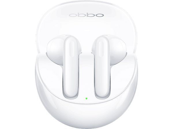 Auriculares True Wireless - OPPO Enco Air3, Autonomía 6h, Alcance 10m, Reducción de ruido, Blanco