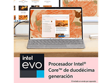 Convertible 2 en 1 - Microsoft Surface Pro 9, 13 2K QHD+, Intel® Evo™ Core™ i5-1235U, 16 GB RAM, 256 GB SSD, W11 Home, Platinum