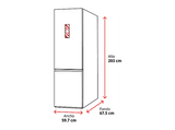 Frigorífico combi - LG GBBSJ20ESW, No Frost, 203 cm, 375 l, Blanco
