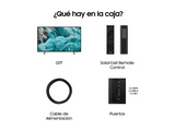 TV QLED 85 - Samsung TQ85Q7FAAUXXC, QLED 4K, Q4 AI Processor, Smart TV, Negro