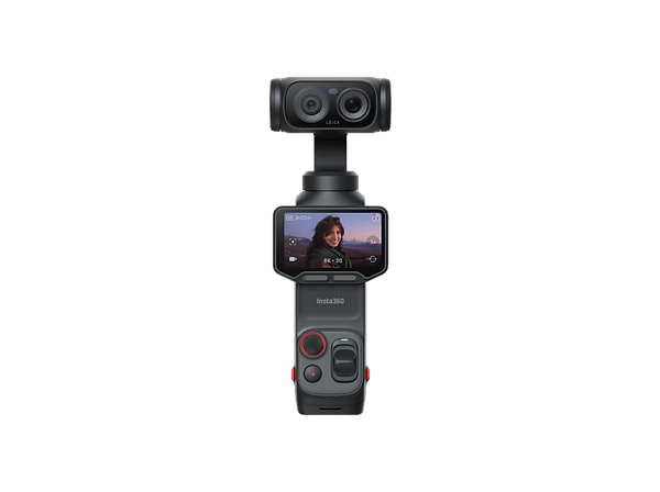Cámaras deportivas - Insta360 Luna Ultra Creator Bundle, 8K, 240 min Autonomía, Apertura F1.8, Sensor CMOS 1/1.3", Negro