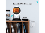 Router - TP-Link Archer MR500 Velocidad AC1200 de Doble Banda, 4G LTE, Puertos Gigabit, Nano SIM, Para Uso en Hogar, Vacaciones o Backup de Internet