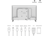 TV DLED 24 - Thomson 24HA2S13C, HD, ARM CA55 Quad core, Adaptador 12 V, Android TV, Blanco