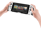 Accesorios Nintendo Switch - Ardistel GAME TRAVELER® GoPlay Gripstand NNS93: Soporte, Funda para tarjeta y Gamuza, Blanco