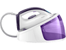 Centro de planchado - Philips GC6720/30, 2400 W, 300 g/min, 5.2 bar, Suela de cerámica, Blanco y Morado