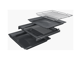 Horno compacto - Bosch HBG724AB1, Multifunción, Limpieza por agua, 71 l, 59.4 cm, Negro
