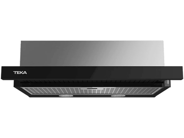 Campana convencional - Teka CNL 6415, 2 Velocidades + intensiva, 385m³/h, 60 cm, Negro