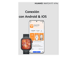 Smartwatch - Huawei Watch Fit 4 Pro, 1.82 AMOLED, 10 días batería, Compatible iOS - Android, Correa Fluoroelastómero, Negro