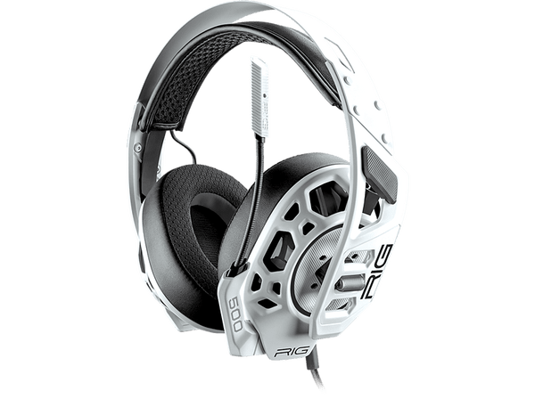 Auriculares gaming - Nacon RIG 500 PRO HC GEN2, Con cable, Dolby Atmos, Blanco