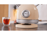 Hervidor de agua - Cecotec Thermosense 420 Light Beige, 2200 W, 1.8 l, Base 360º, Acero inoxidable, Light Beige
