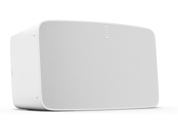 Altavoz Inalámbrico - Sonos Multiroom Five, Wi-Fi, 6 Amplificadores, Mid-woofers, AirPlay 2, Blanco