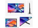 TV QLED 85 - Hisense 85E7Q, UHD 4K, Quad Core/MT9603, IA 4K Upscaler, Modo Juego Plus, Sensor de luz, Negro