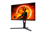 Monitor gaming - AOC 25G3ZM/BK 25 FHD, 240Hz, Fast VA, 0.5 ms MPRT, Adaptive Sync., FreeSync Prem., Altura ajustable (2x HDMI 2.0, 1x DP 1.2), Negro