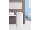 Lavadora carga superior - Candy Smart CST27LET-1S, 7kg, 1200rpm, 40cm , Detector de KG, 14 Programas, Blanco