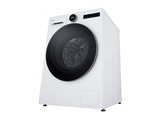 Lavadora carga frontal - LG F4X7513TWS, 13 kg, 1400 rpm, 23 programas, AI Wash™, TurboWash™, Blanco marfil