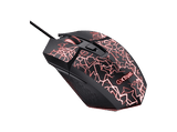 Ratón gaming - Trust Felox, Con Cable, 6400 DPI, Iluminación LED, Cable 1.5m, Negro