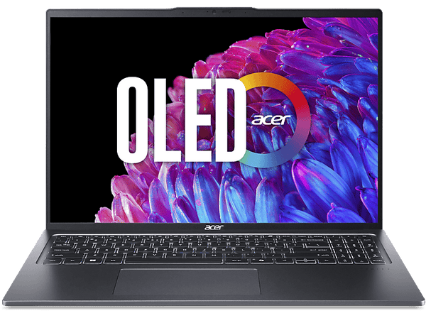 Portátil - Acer Swift Go 16 SFG16-72, 16" WQXGA,  Intel® Evo™ Edition Core™ Ultra 9-185H, 32GB RAM, 1TB SSD, Arc™ GPU, Windows 11 Home