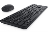 Pack Teclado + Ratón - Dell KM5221W, Inalámbrico, Teclado Silencioso, 12 Teclas programables, Negro