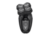 Afeitadora - Philips Head Shaver Pro 5000 Series HS5980/15, Cabezales flexibles 360º, Power Adapt, Autonomía de 60 min, Uso Seco y Húmedo, Negro