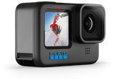 Cámara deportiva - GoPro Hero 10 Black, 5.3K60, 23 MP, SuperFoto, HDR, HyperSmooth 4.0, Sumergible 10m, Negro