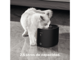 Bebedero automático inteligente - Cecotec Bebedero Pumba 2500 Refresh Smart, Capacidad 2.5L, Filtro, Control WIFI, APP, Silencioso, Negro