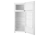 Frigorífico dos puertas - Midea MDRT294FGE01, Cíclico, 143 cm Alto, 204 l, Control Mecánico, DC Inverter, Blanco
