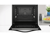 Horno a vapor - Balay 3HA5749N3, Serie Cristal, Multifunción, Pirolítico y por agua, 71 l, Aire Profesional 3D con vapor, AutoChef, 60 cm, Negro