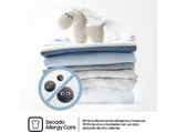 Lavadora integrable - Hisense WF3M841BWIES, 8 kg, 1400 rpm, 15 programas, Secado Allergy Care, Clase A, Blanco