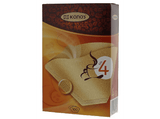 Filtros de café - Menz & Konecke 2790000324, 100 Filtros, Tamaño 4