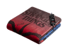 Manta eléctrica - Daga Stranger Things cm 160x120, 150 W, 6 Temperaturas, Sistema Electro Block, Rojo y azul