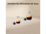 Cafetera de cápsulas - Krups Essenza Mini XN110, 19 bar, 1310 w, 0.6 L, Calentamiento en 30 s, Apagado automático, Blanco