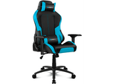 Silla gaming - Drift DR250, Reposabrazos 4D, Cojín cervical y lumbar, Reclinable, Giratorio, Azul