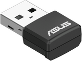 Adaptador Wi-Fi USB - Asus USB-AX55 Nano, 1800 Mbit/s, Seguridad WPA3, Negro
