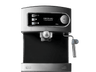 Cafetera express - Cecotec Power Espresso 20, 850W, Presión 20 bares, Depósito 1.5L, Brazo doble salida, Vaporizador, Inox
