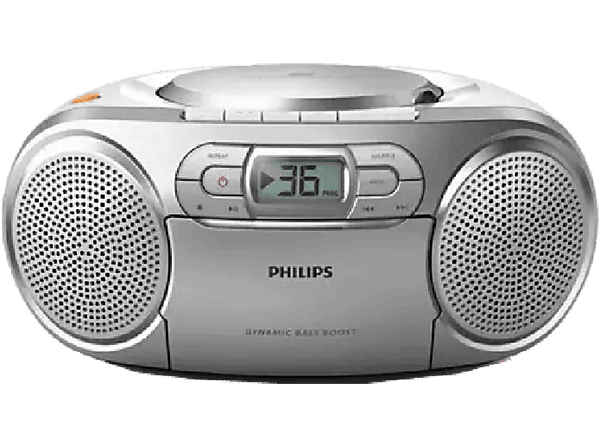 Radio CD - Philips AZ127/12, CD, CD-R y CD-RW, FM